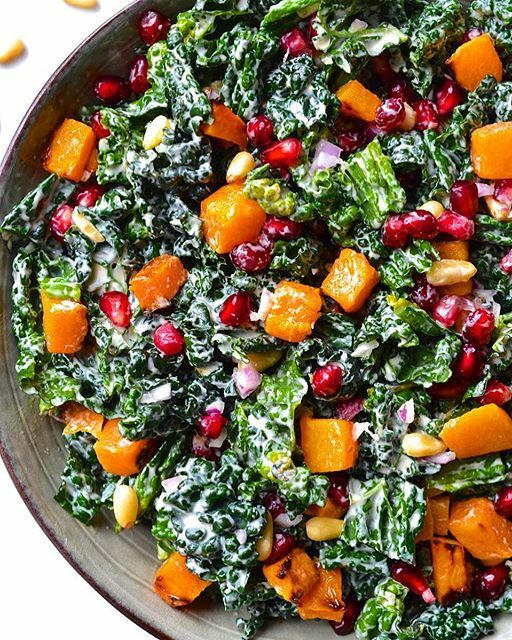 Make Your Own: Massaged Kale & Butternut Squash Salad