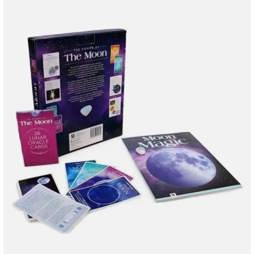 Power of the Moon: Book & Lunar Oracle Card Set