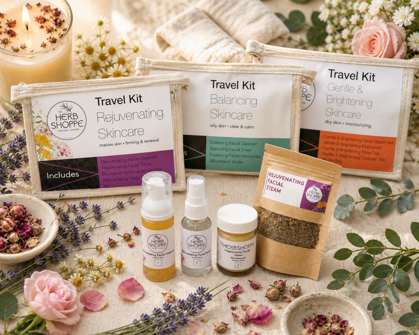Skin Care Travel Kit-Balancing