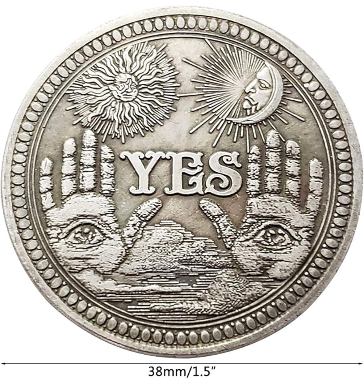 Yes or No coin The Herb Shoppe