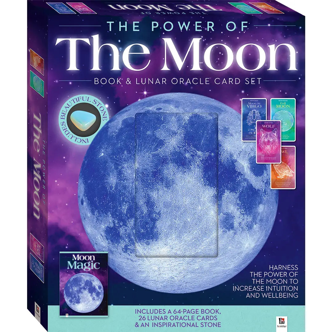 Power of the Moon: Book & Lunar Oracle Card Set