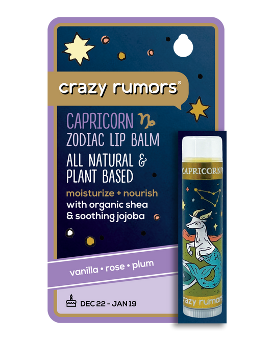 Capricorn Zodiac Lip Balm