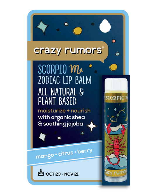 Scorpio Zodiac Lip Balm