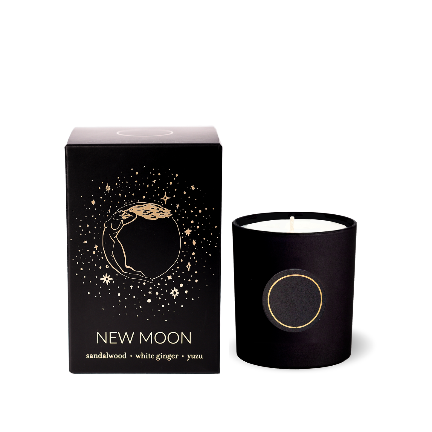 New Moon candle