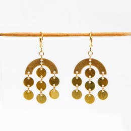 Circle Rain Earrings