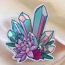 Crystal Cluster Sticker