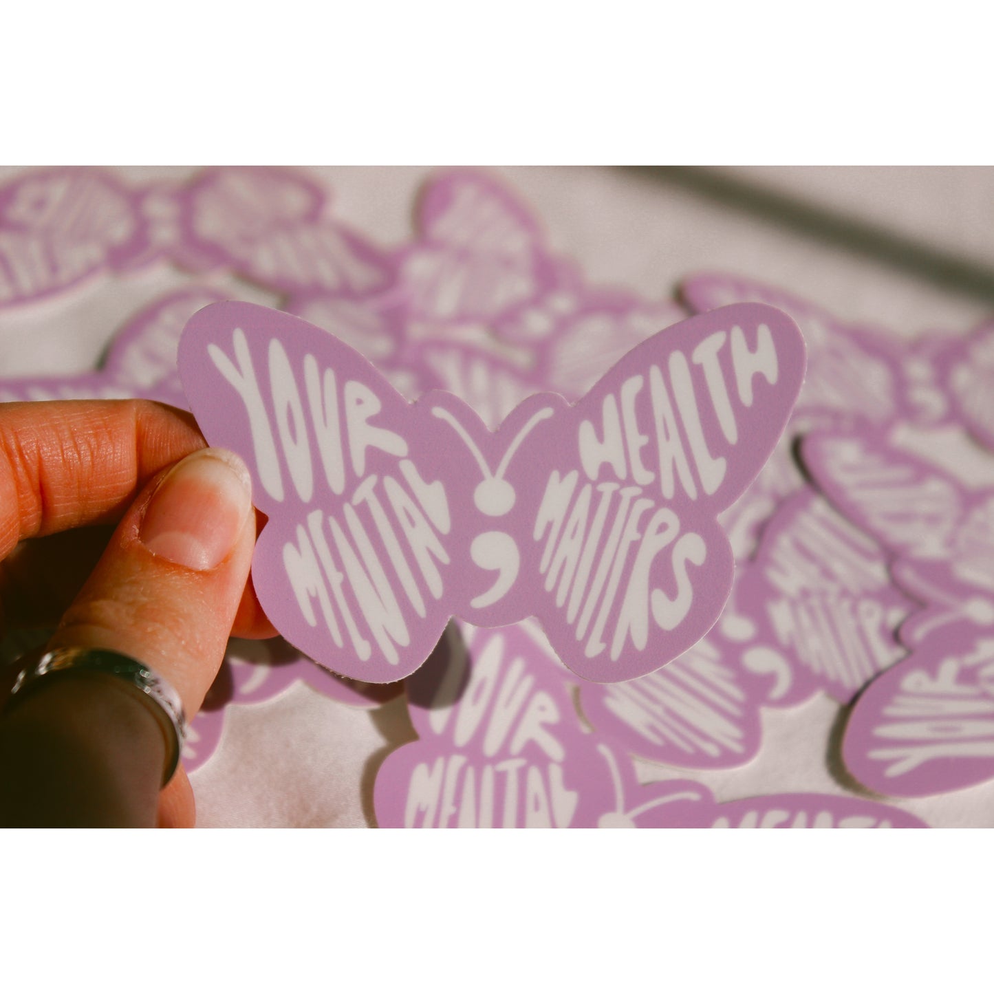 Your mental health matters sticker