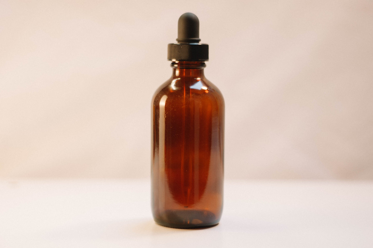 Amber 4oz Dropper
