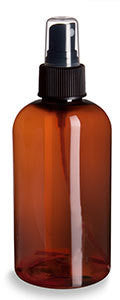 Amber 8oz Spray Plastic