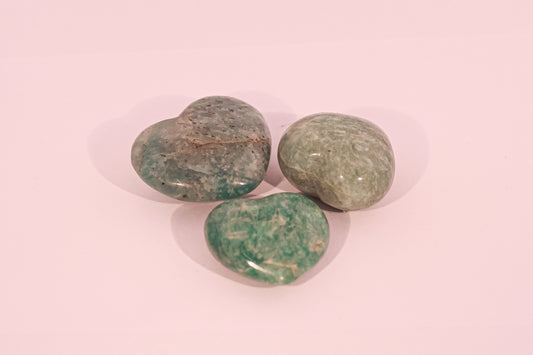 Amazonite Heart Stone