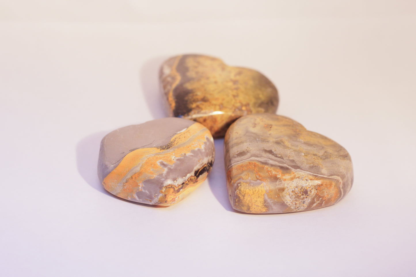 Bumble Bee Jasper Heart