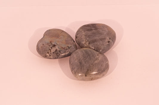 Labradorite Heart Stone