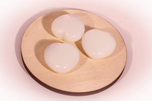 Opalite Heart Stone