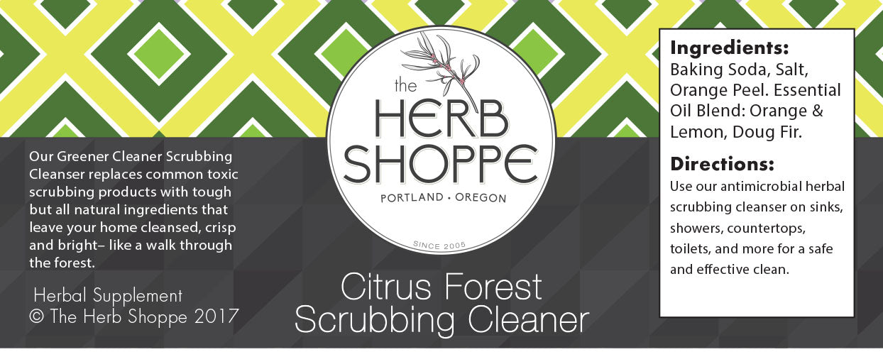 Greener Cleaner Scrubbing Cleanser- Citrus Forest