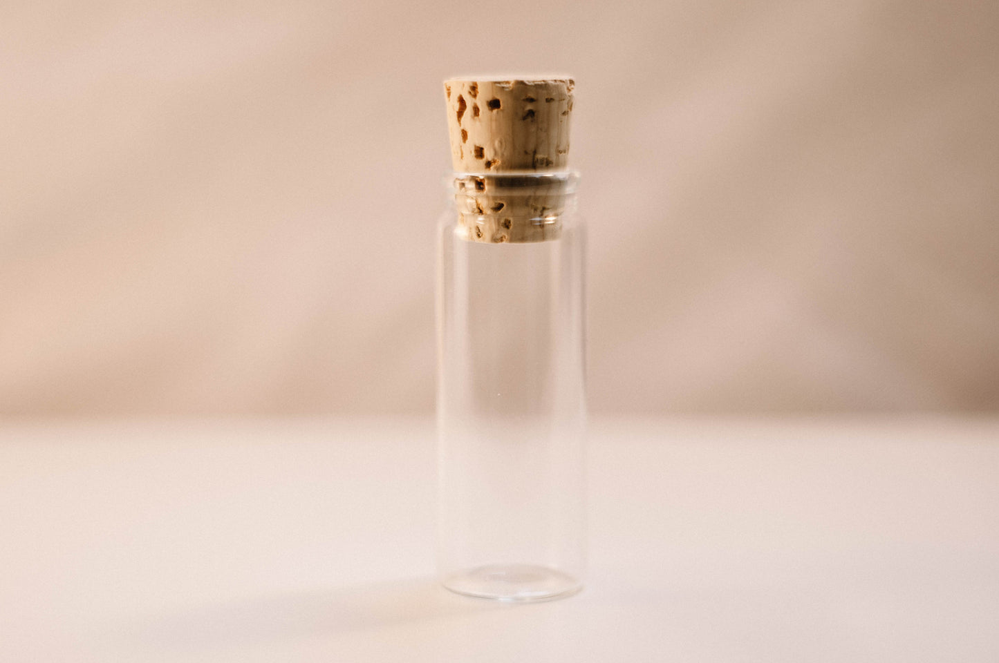 Clear 10 dram Vial Cork