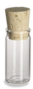 Clear 5 dram Vial Cork