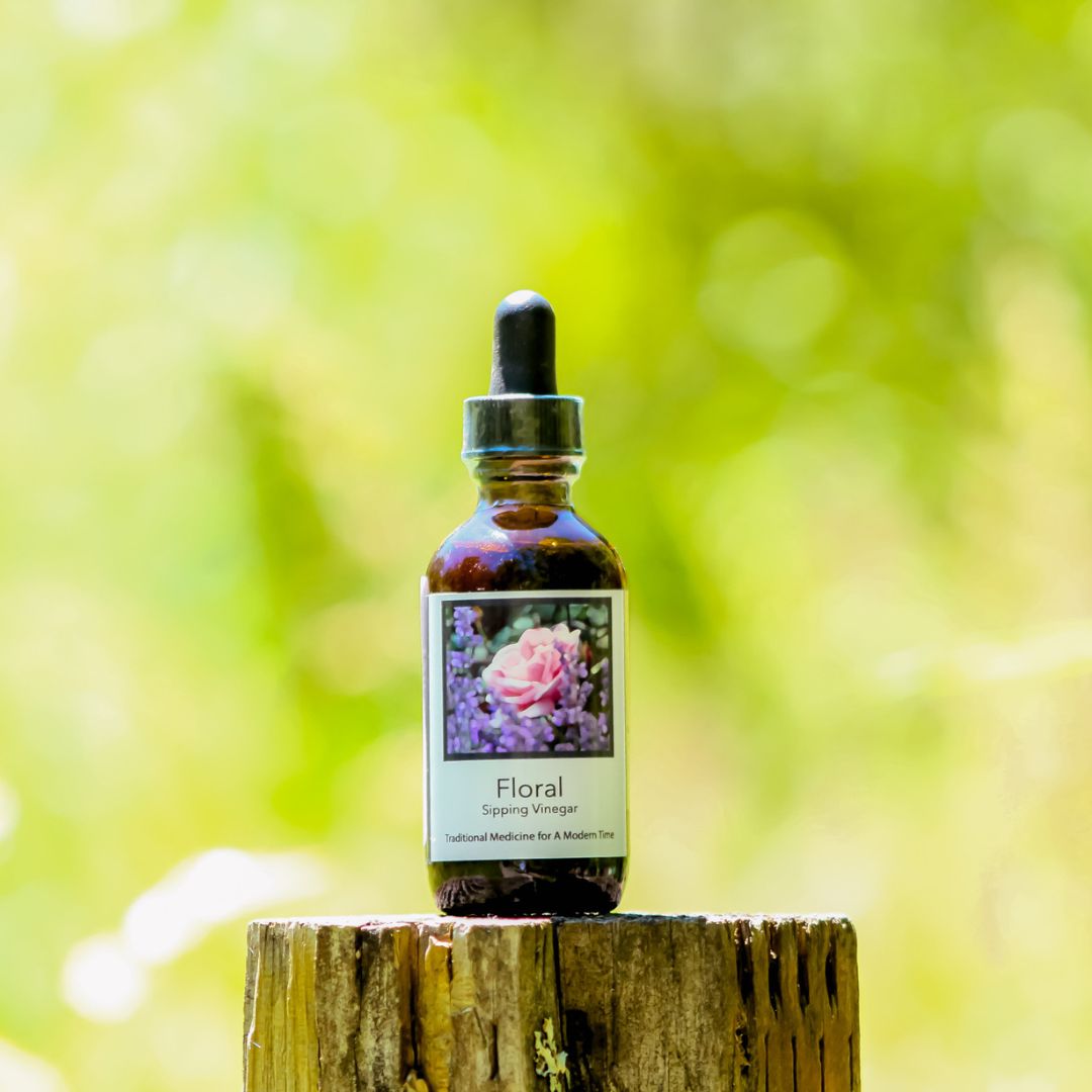Floral Sipping Vinegar 2oz