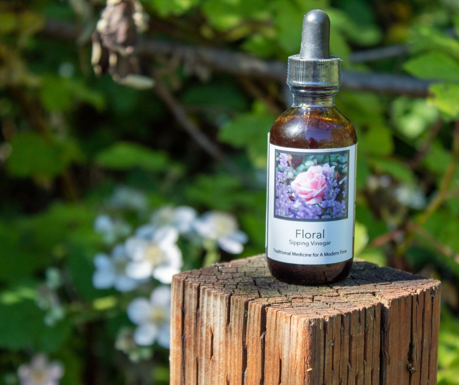Floral Sipping Vinegar 2oz