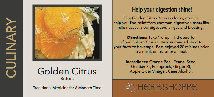 Golden Citrus Bitters 2oz