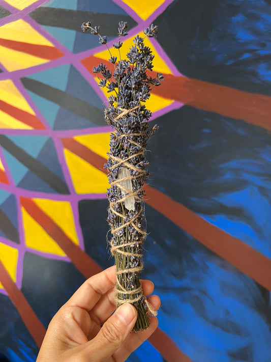 Lavender Quartz Crystal Bundle - THS