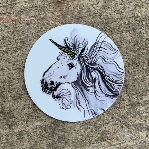 Unicorn sticker