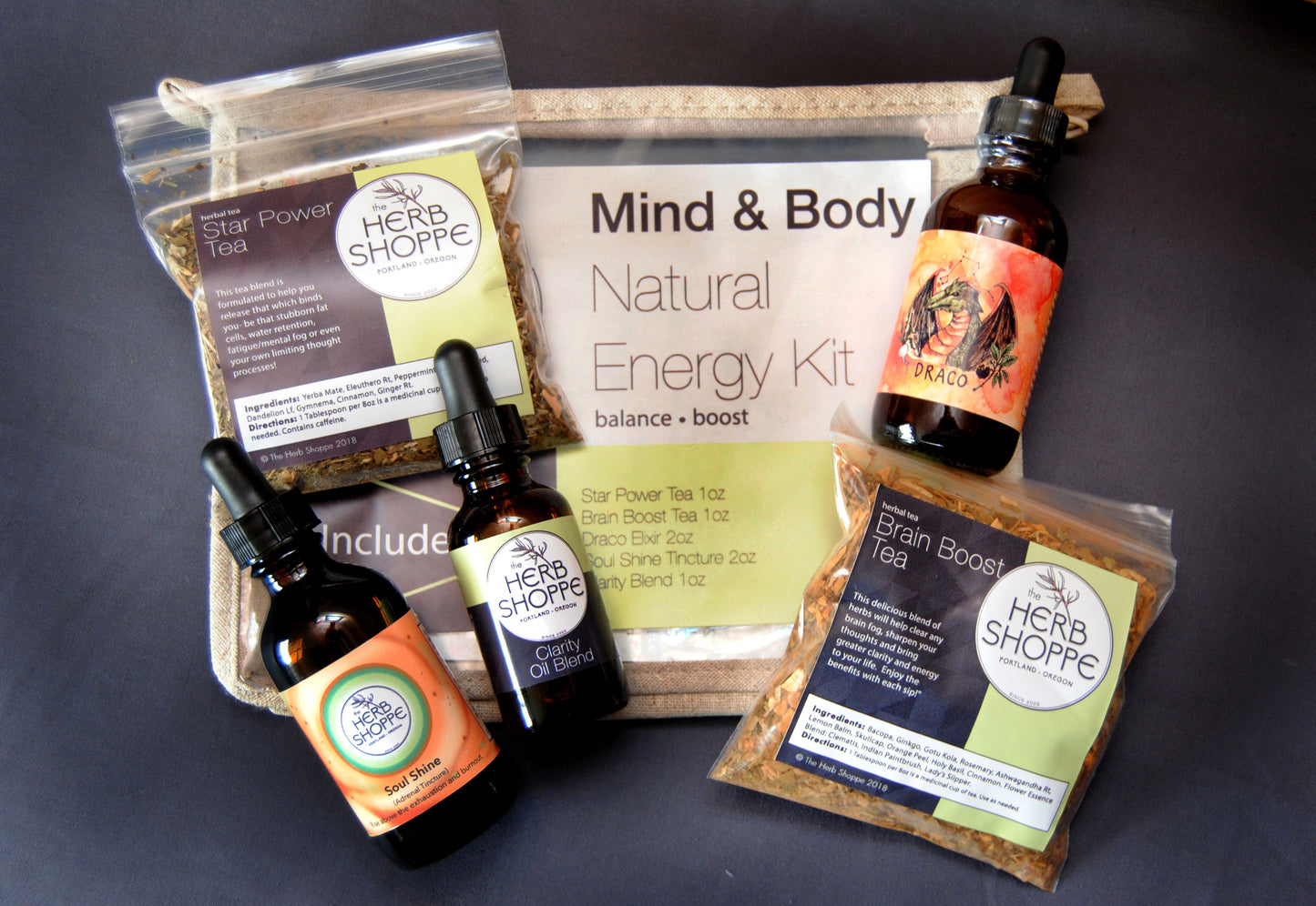 Natural Energy Kit-Mind & Body