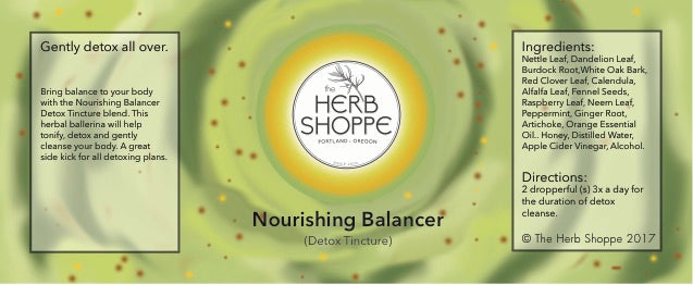 Nourishing Balancer Tincture