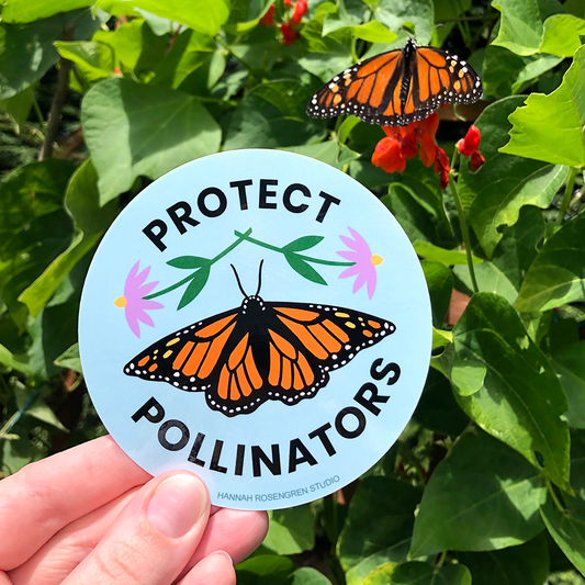 Protect the Pollinators Sticker