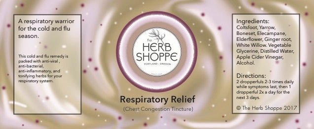 Respiratory Relief Tincture