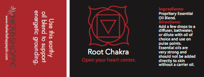 Root Chakra Essential Oil Blend-5ml
