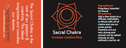 Sacral Chakra Essential Oil Blend-5ml