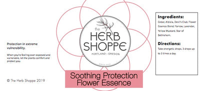 Soothing Protection Flower Essence 1oz