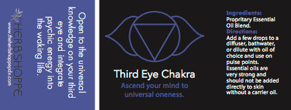 Third Eye Chakra Essential Oil Blend-5ml