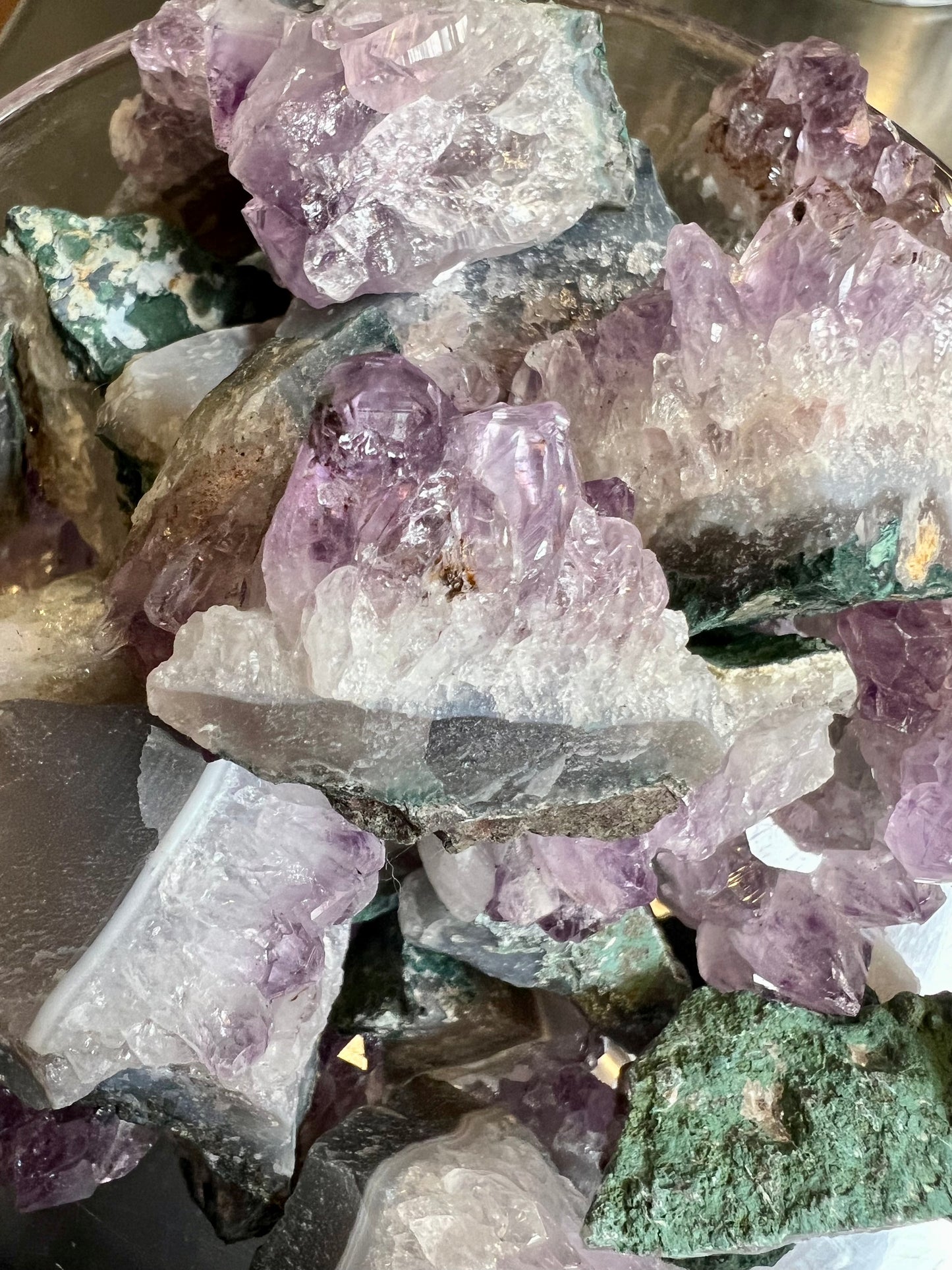 Amethyst Stone Geode Raw Cut