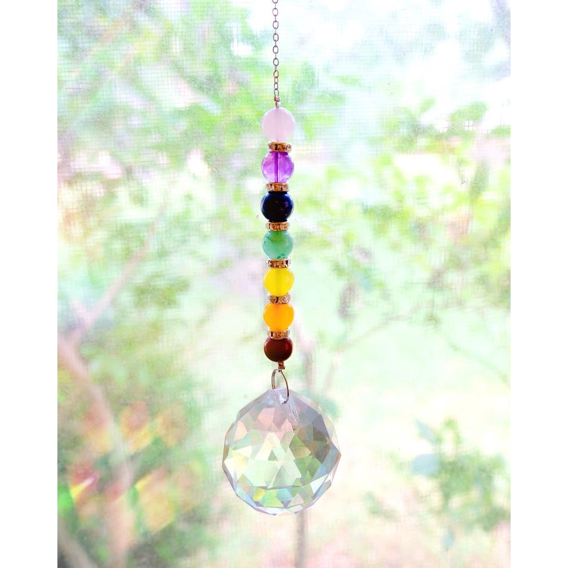 Crystal Rainbow Suncatcher Prism
