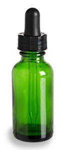Green 2oz Dropper