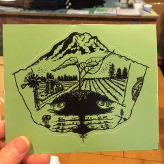 Farm life sticker
