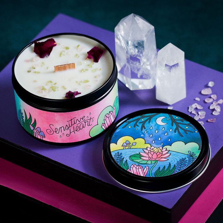 Sensitive Heart Candle