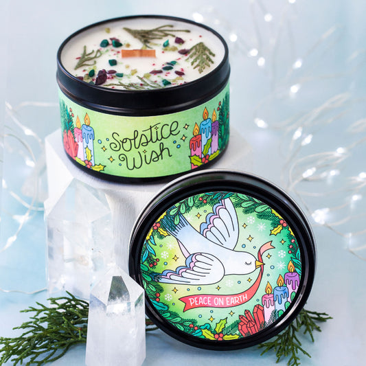 Solstice Wish - Cedar Frankincense Candle