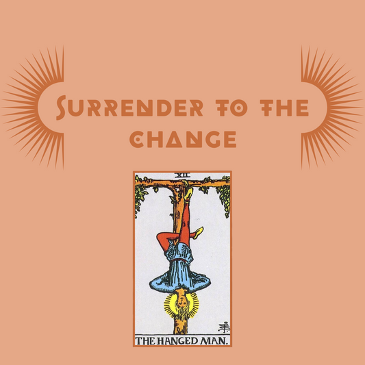 The Hanged Man with Herbal Pairing Salvia Divinorum