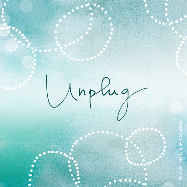 Unplug from Digesting the World