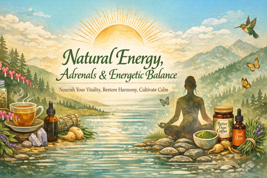 Natural Energy, Adrenals & Energetic Balance+ Smoke Bundle Recipe