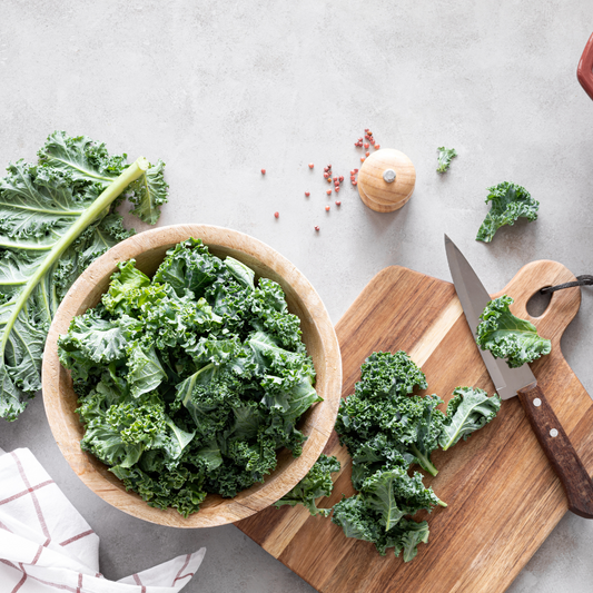 Food as Medicine: Massaged Kale and Farro with a Herbal Twist