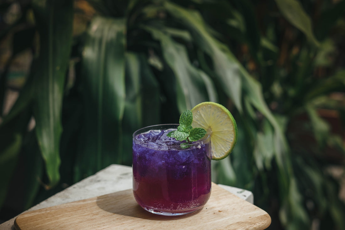 Make Your Own: Lavender Butterfly Pea Flower Lemonade Mocktail