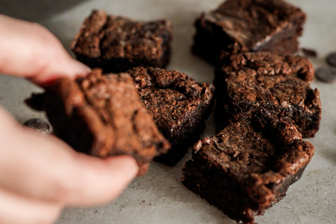 Make Your Own: Gluten & Dairy Free Brownies with the THS Hot Cacao Blend