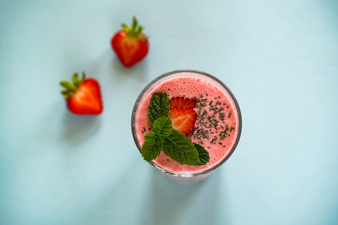 Make Your Own: Strawberry Mint Escape Smoothie