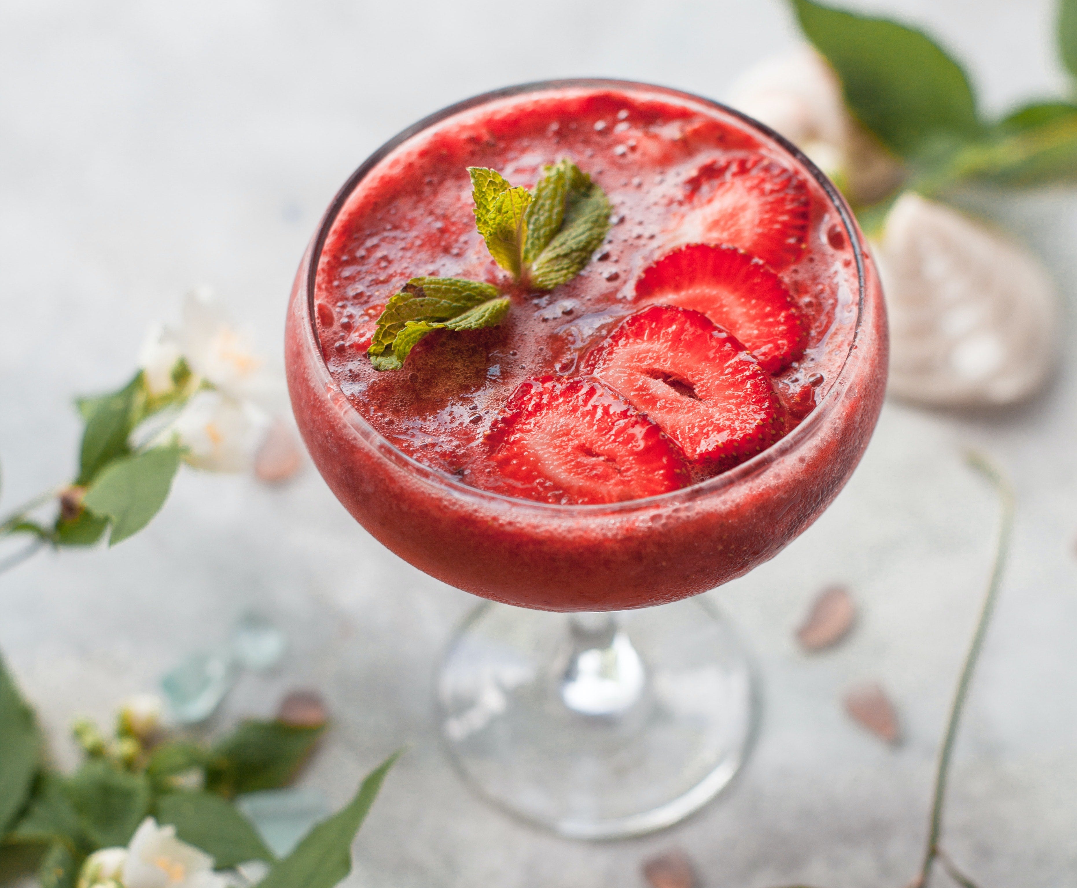 Make Your Own: Strawberry Hibiscus Delight Daquiri