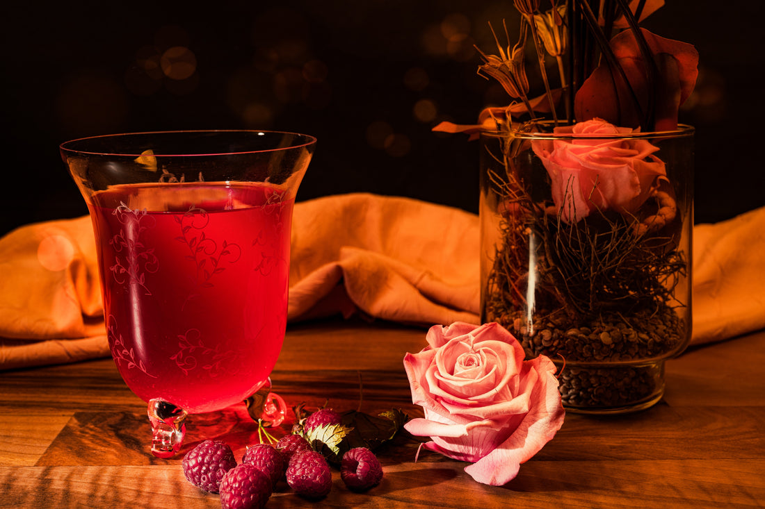 Make Your Own: Raspberry Rose Mocktail