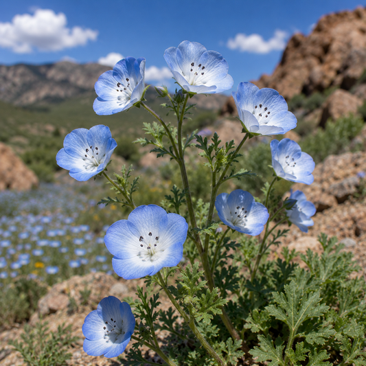 Baby Blue Eyes Flower Essence Drop