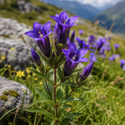 Gentian Flower Essence Drop